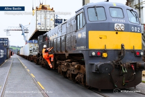 Winner Freight Category: 'Climbing on board' by Bridget Roche