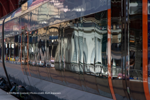 Mirror, by Kurt Jeppesen. Kurt lives in Denmark and he is president of a railways photo club. He has